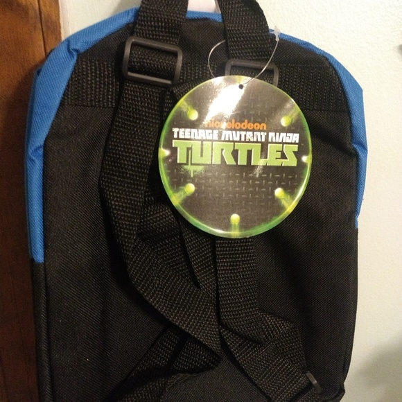 New Small Teenage Mutant Ninja Turtles Back Pack - Picture 2 of 2